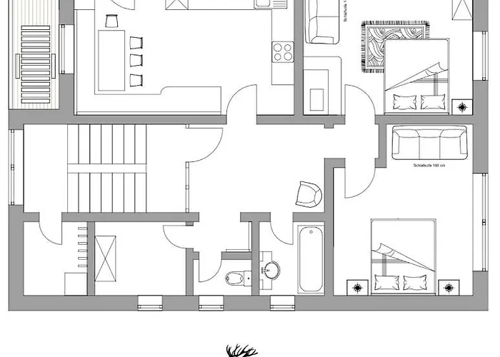 Apartamento Platzhirsch Panorama View Balkon, Gartensauna, Garten, Grillplatz
