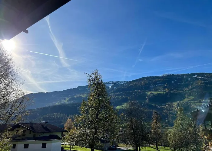 Platzhirsch Panorama View Balkon, Gartensauna, Garten, Grillplatz *