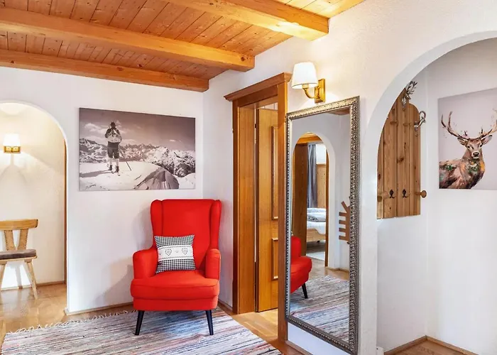 Platzhirsch Panorama View Balkon, Gartensauna, Garten, Grillplatz Apartamento