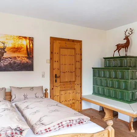 Platzhirsch Panorama View Balkon, Gartensauna, Garten, Grillplatz