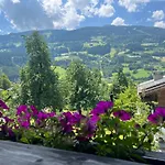 Platzhirsch Panorama View Balkon, Gartensauna, Garten, Grillplatz * שטום